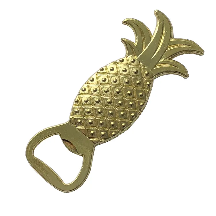 

WODEGIFT Pineapple shaped bottle opener, Gold