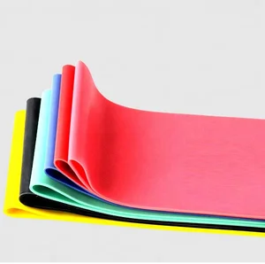 Highly Elastic Resistance Loop Exercise Bands Set Multi Colours OEM Available for Physical Therapy, Rehab, Stretching, Fitness