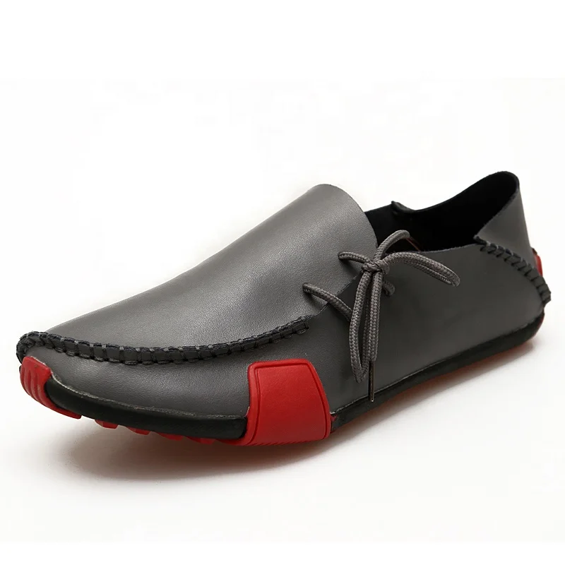 

Wholesale fashion casual shoes genuine leather flat shoes, Picture