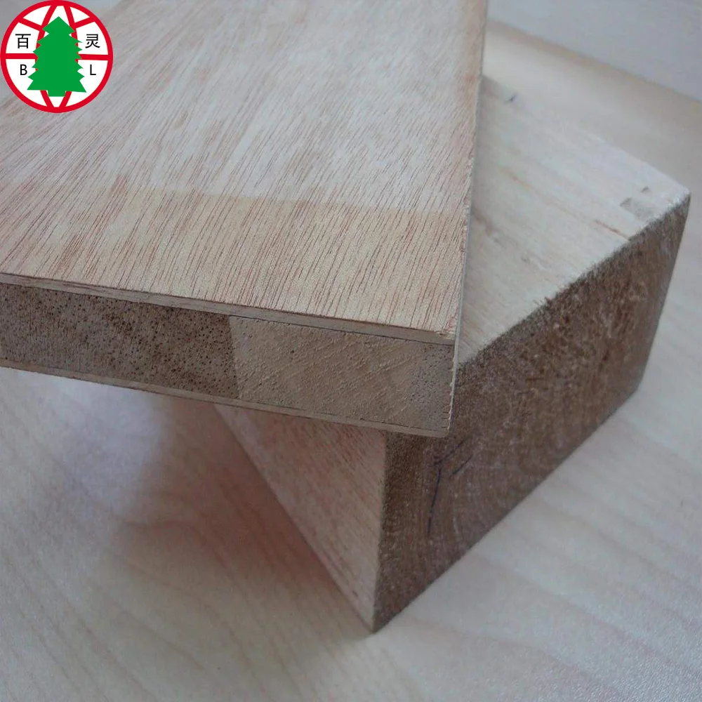 
Natural ash veneer laminated wood blockboards 18mm 