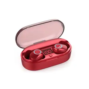 5.0 TWS Wireless Earbuds Battery Display & Charging Case