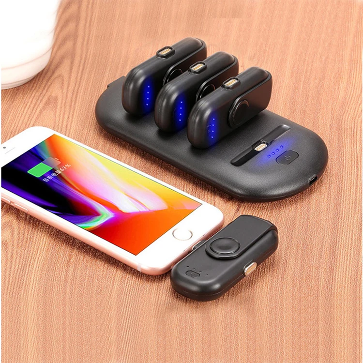 

New Design 4PCS Portable Emergency MINI Powerbank Magnetic Power Bank