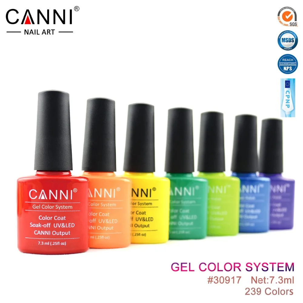 Canni 30917 Wholesale 240 Colors Private Label Nail Polish Nail