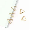 Machine Making Mini Gold Color Triangle Design Metal Wire Paper Clips