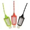 Silicone Hand sanitizer with aluminum shine pump