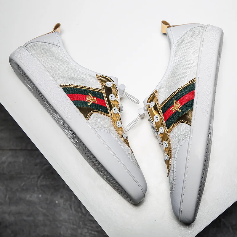 2019 New Arrived Little Bee Fashion Low sneakers Male casual shoes Comfortable Breathable Runner shoes  size 36-47