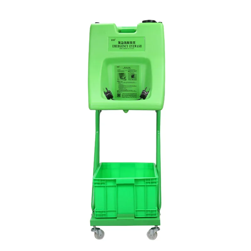 16gallons Portable Emergency Eye Wash Station With Cart Buy Eye Wash Station,Eye Wash,Portable