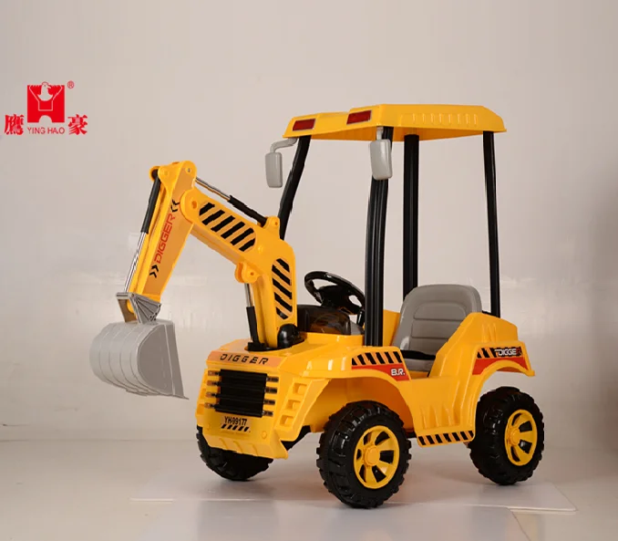 battery powered excavator toy