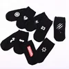 Custom Mens Summer Low Cut Cotton Ankle Black Superhero Invisible Socks
