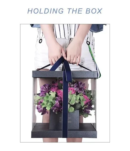 Clear Plastic Flowers Box Buy Luxury Flower Box,Clear Acrylic Flowers