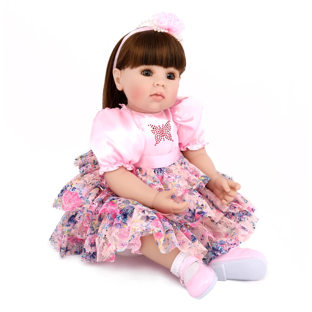 intelligent toy 20 soft silicone vinyl reborn dolls for kids