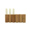 Custom luxury packaging 3ml 5ml 5g 4g empty cosmetic bamboo lipstick tube container