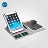 2017 hot sale item folder with power bank and flash drive