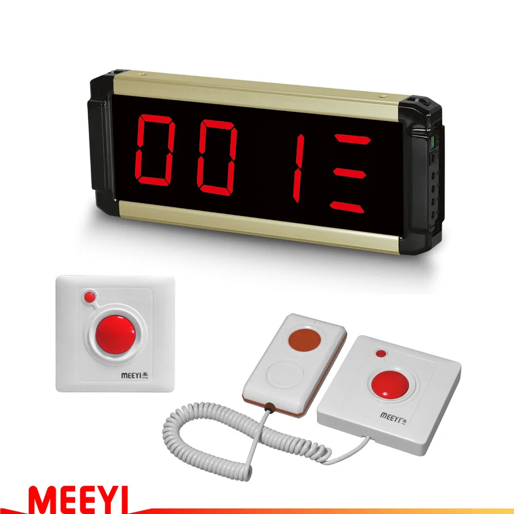 

Wireless Call Calling System Waiter Server Service Paging System for Restaurant Wrist Watch Receiver Calling buttons, Black and white