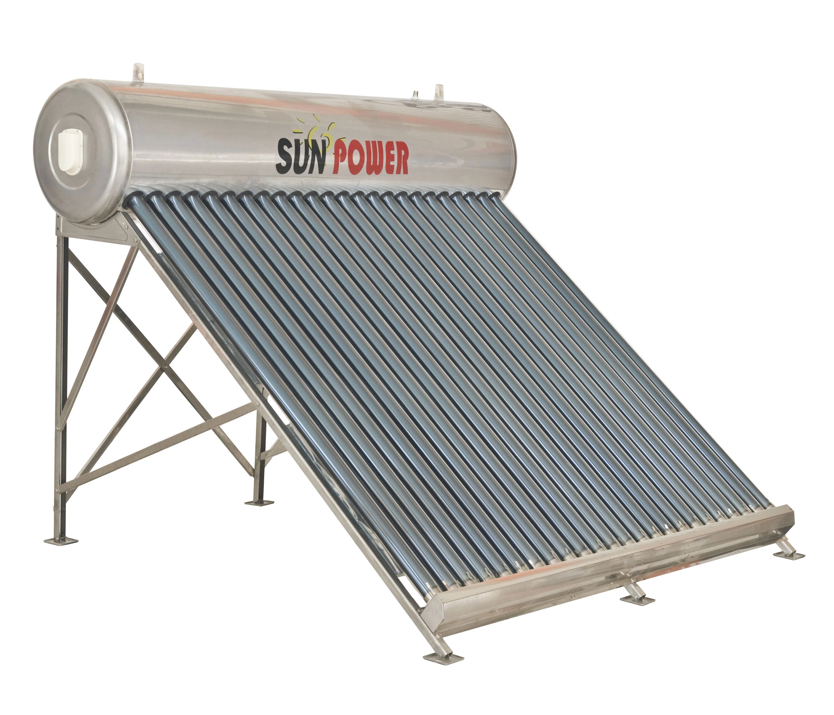 Preheated Pressurized Solar Water Heater For Glass Vacuum Tube