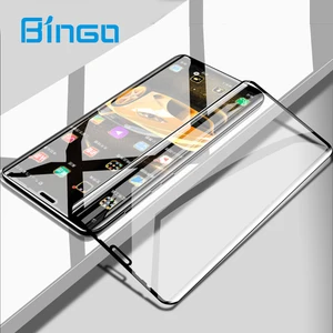 Full Glue Curved Edge Full Coverage Note 9 tempered glass screen protector for Samsung S10 S10+