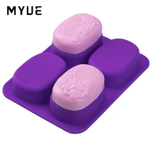 Supply silicone mold LOVE roses die butterfly manual soap soap mold out of about 70 grams