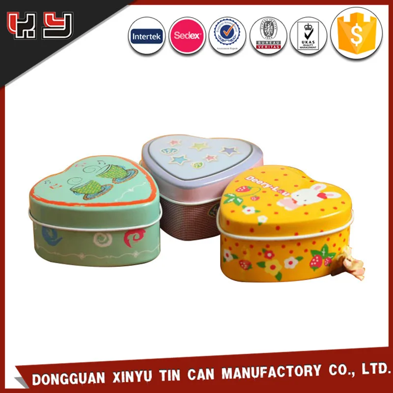 tin jewelry packaging box