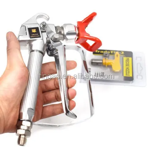 3600 Psi Airless Paint Spray Gun W/ Tip Guard And Tip Buy Spray Paint