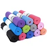Hot Sale Non Slip Fitness Mat high quality cheap Shrink wrap elastic band custom printed eco tpe yoga mats