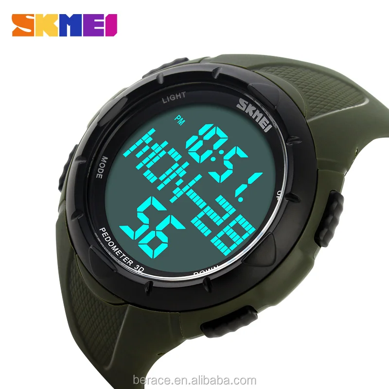 

SKMEI 1122 wristwatch pedometer multifunction outdoor waterproof digital electronic watch, N/a