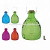 Cork Stopper Glass Insect Catcher Glass Fly Catcher/wasp trap decorative wasp & bee trap