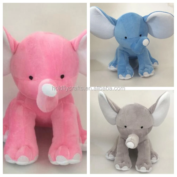 big eared stuffed elephant