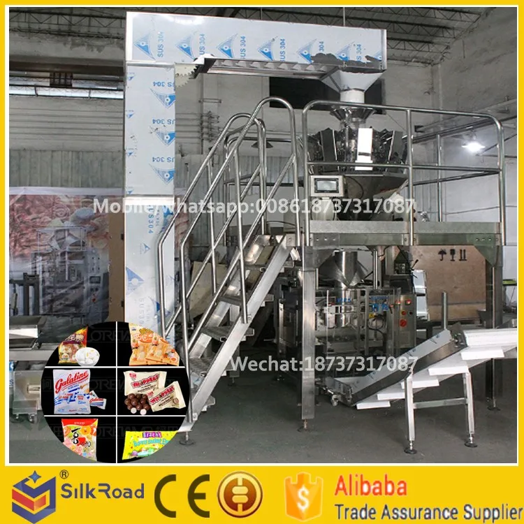 High quality dried fruits packing machine price