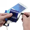 High quality dropshipping Outdoor Emergency Portable Hand Power Dynamo Hand Crank USB Charging Charger