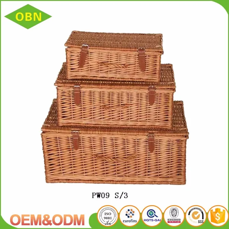 Wholesale Fashion Convince Storage Basket Wicker Cheap Empty Gift
