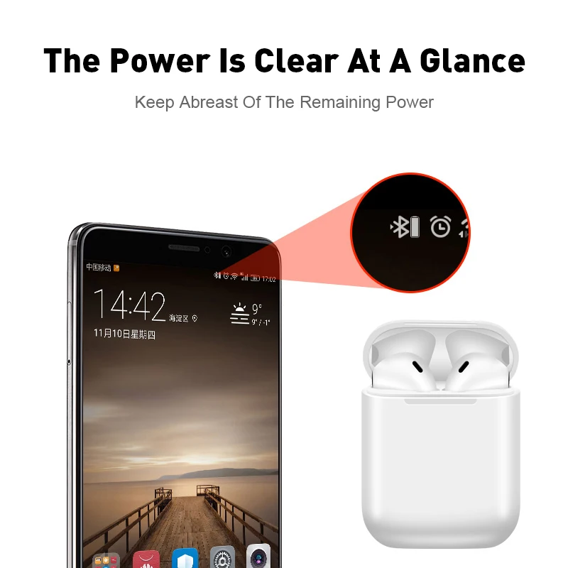 2019 Trending Products Audifonos Bluetooth i11 tws 5.0 Sports Earbud Hifi Stereo Wireless Earphone With Charging Case - ANKUX.COM