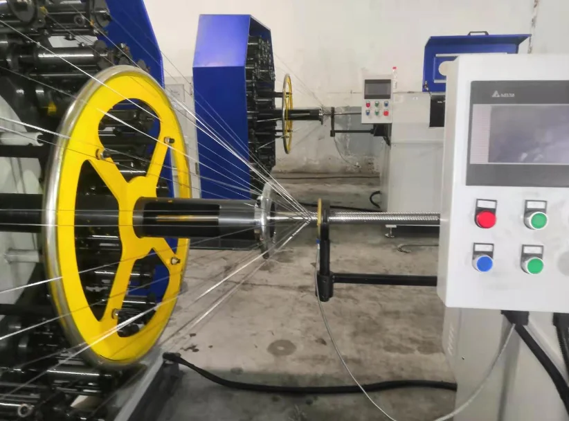 2020 benfa 减震器柔性金属软管编织机