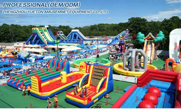 inflatable fun city