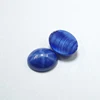 Super bright blue gem India star light sapphire full price support custom ring spot good quality