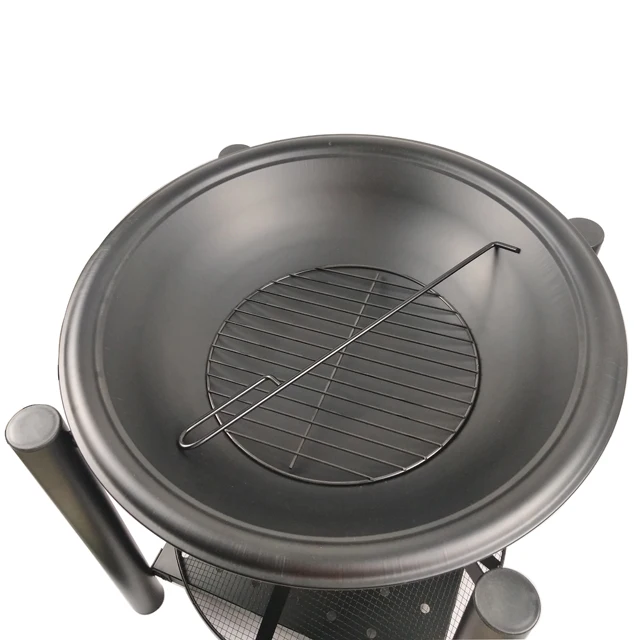 
Metal Garden Fire Pit Charcoal Burner Brazier 