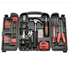 129pcs Professional Plastic Cases Storage packing home use General Household Maintenance Hand Tool Kit DIY tool box set