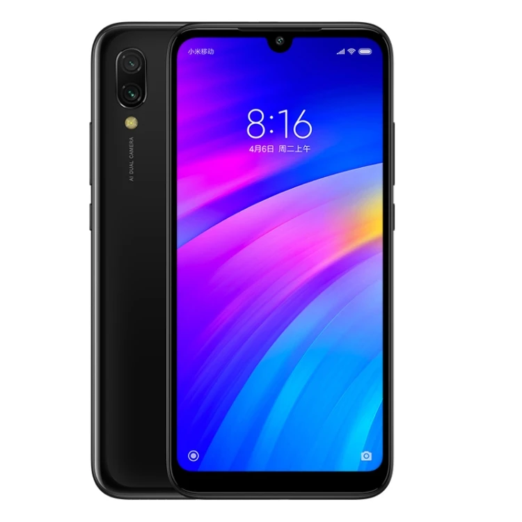 

Original Xiaomi Redmi 7 3GB 64GB Face Fingerprint ID 4000mAh Dot Notch Screen 6.26 inch smart phone