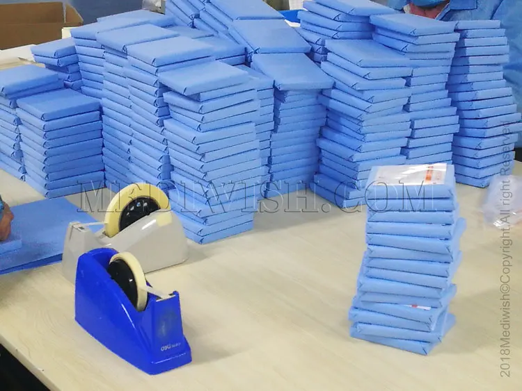 indicator sheet sterilization bowie dick kunshan adacx medical supplies bd test pack BD Test Pack