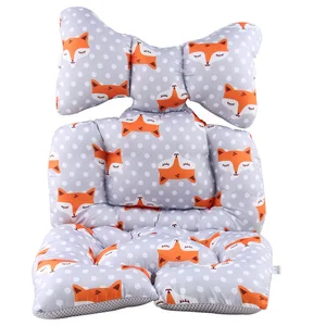 Image of Infant Car Seat Insert Baby Head Neck,Body Support for Stroller Bouncer Swing Cozy Pillow Adjustable Cushion