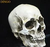 Factory Manufacture Decor Art Gift Ceramic Black Wholesale Halloween Skull