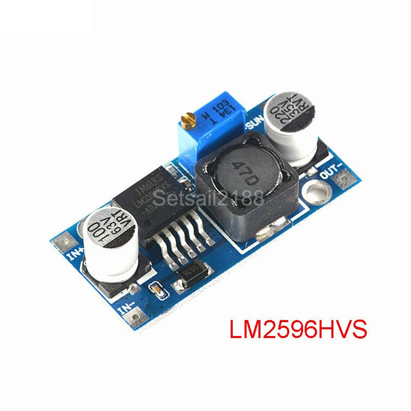 Lm2596hvs Lm2596hv Dc-dc Adjustable Step Down Buck Converter Power ...