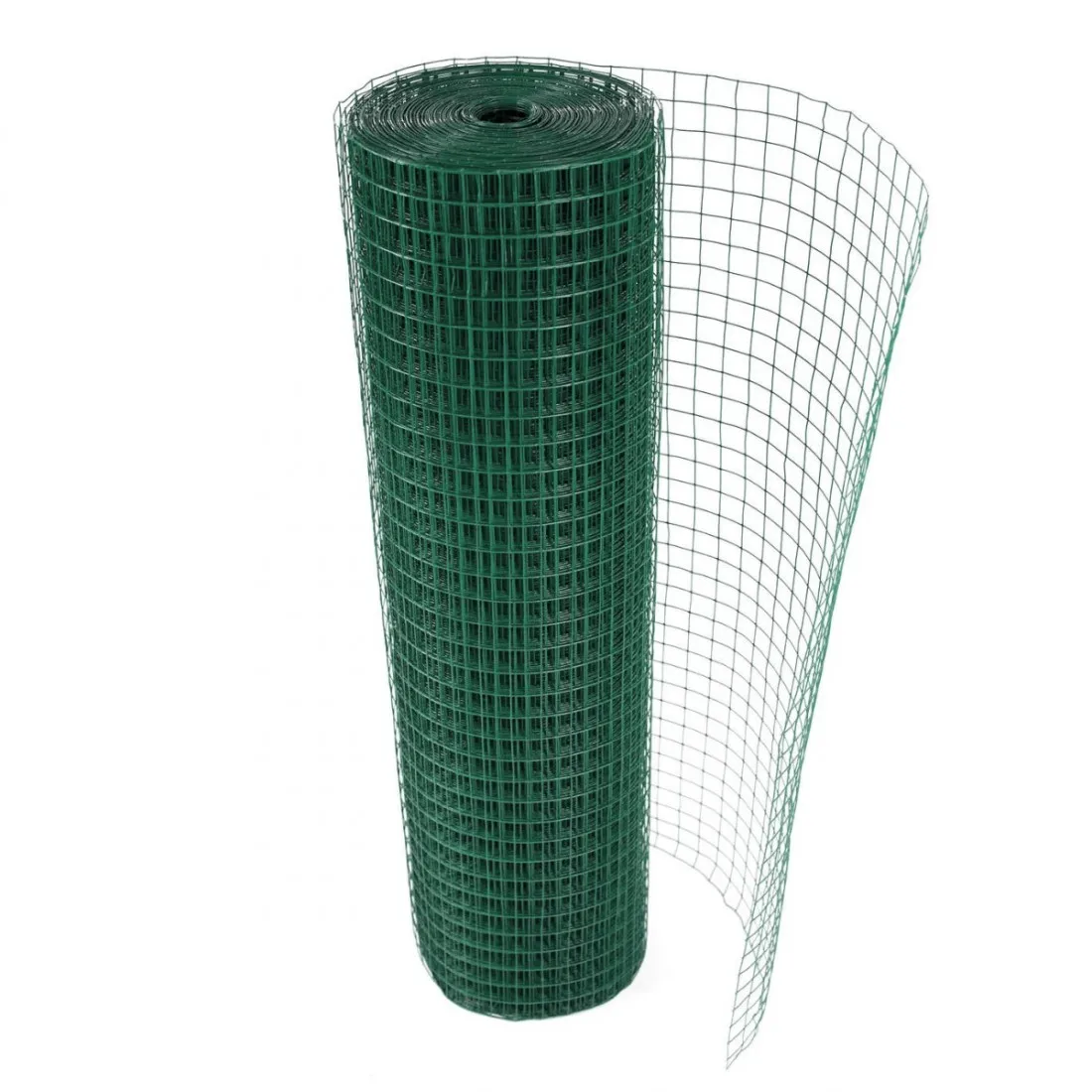 

PVC1/2 inch *1/2 inch Coated Welded Wire Mesh Fencing Green Outdoor Breeding Chicken Mesh