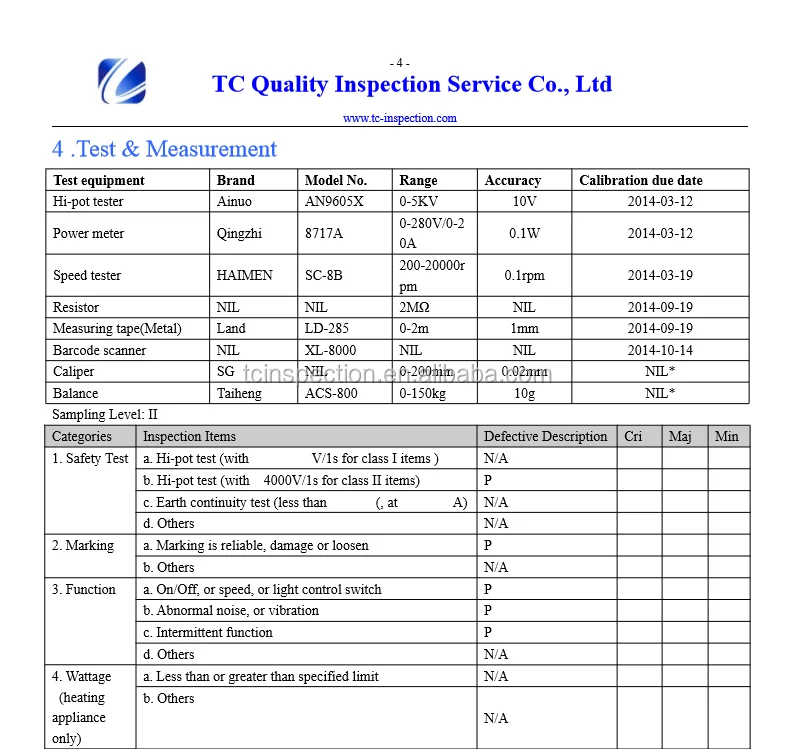 Quality Inspection Service For Power Tools Buy Quality Inspection For