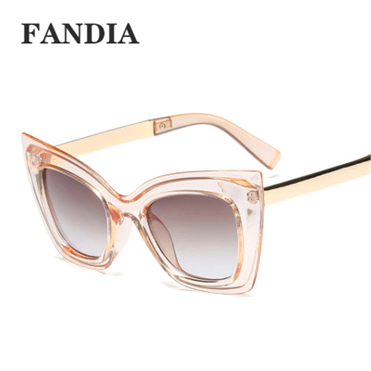 

95143 promotional newest women sunglasses 2019 new women cateye cat eye sunglasses