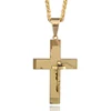 High Quality Stainless Steel Designs Gold Cross Pendant Necklace With Price