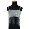 Beach chest chain geometric illusion color sequined cloth condole belt unlined upper garment chain