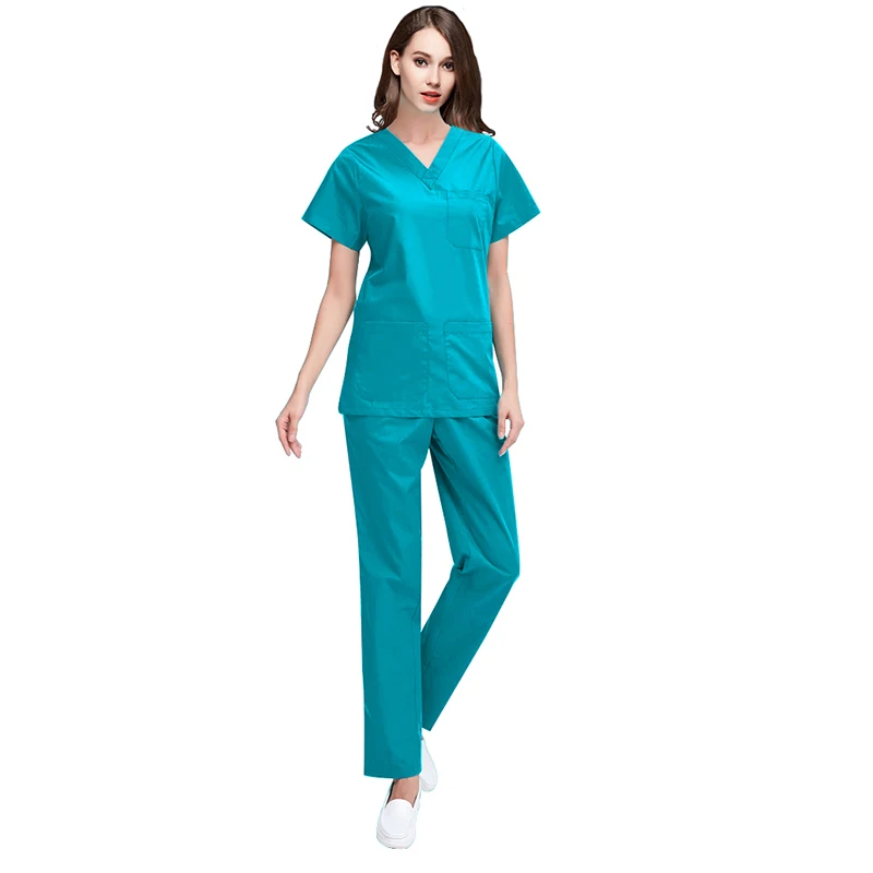 
wholesale OEM nurse scrubs uniforms spandex scrubs 