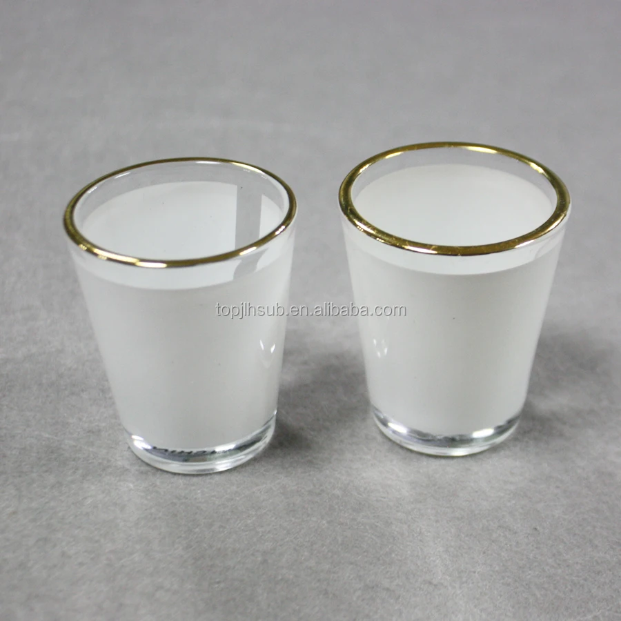 

China Supplier Hot Sell blank Sublimation wine Glass Cup Sublimation Whisky  Short Glass mug