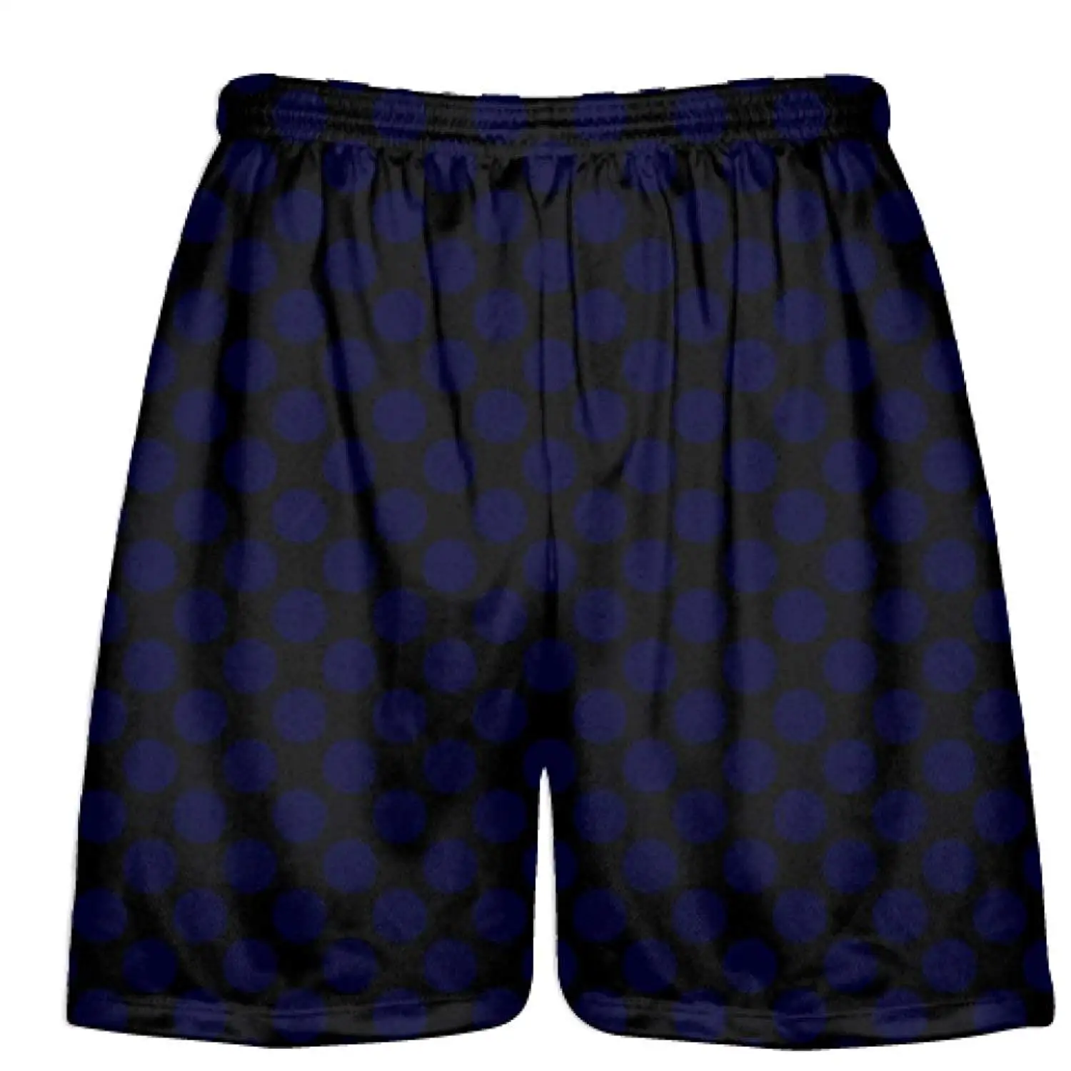 Mens Lacrosse Short LightningWear Red Teal Green Polka Dot Shorts Boys Lacrosse Shorts