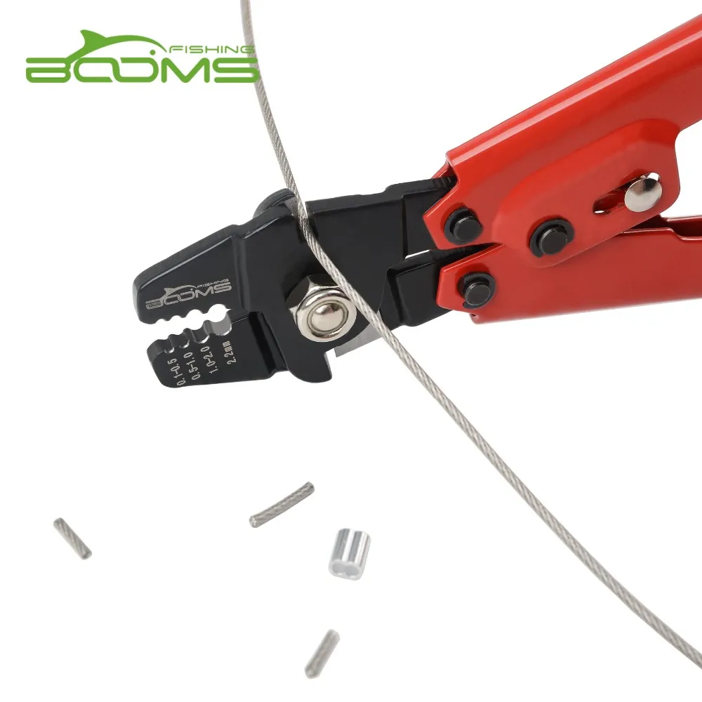 Booms Fishing Cp1 Crimper Tool Crimping Pliers With Side Cutters For